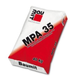 Baumit MPA-35 цементно-вапняна штукатурна суміш для зовнішніх робіт 25кг